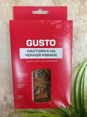 Набор для домашних настоек GUSTO Настойка на черной рябине 35гр